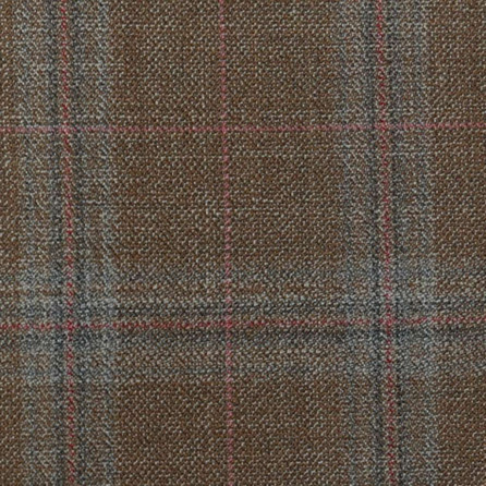D569/1 Vercelli CX - Vải Suit 95% Wool - Nâu Caro